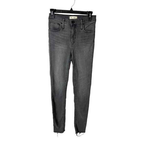 Madewell 10” high-rise skinny‎ black jeans - Picture 1 of 11